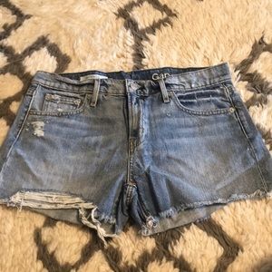 Gap jean shorts